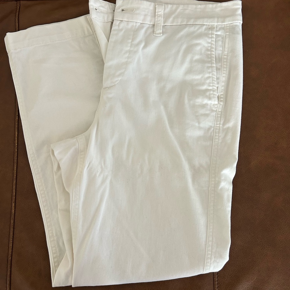 J. Crew Men's Cream Chinos